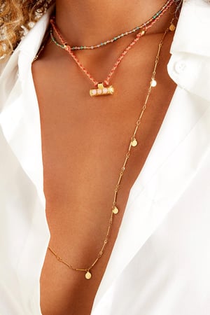 Halskette aus Edelstahl Silber h5 Bild3